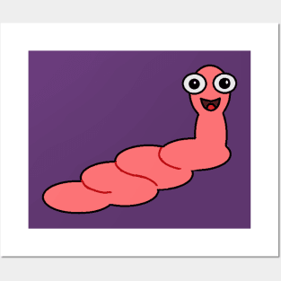 Wesley The Worm Posters and Art